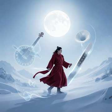红袍踏雪