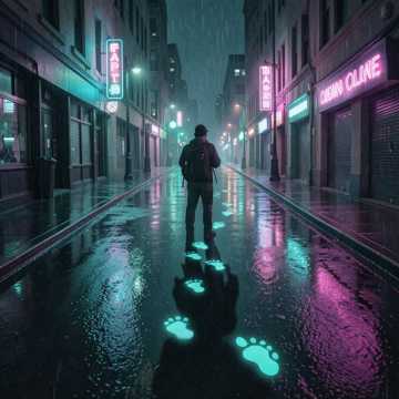 有人悄悄点亮路灯