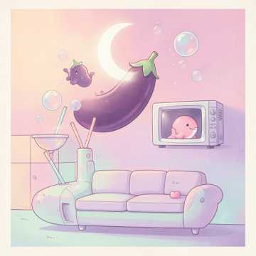 月球走调的茄子可乐