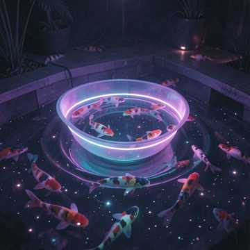 霓虹泳池