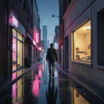 外地的夜