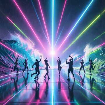 霓虹海甩手操