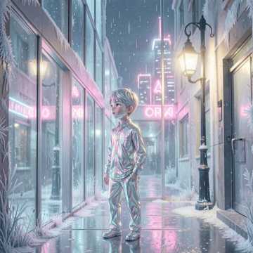 镜中少年