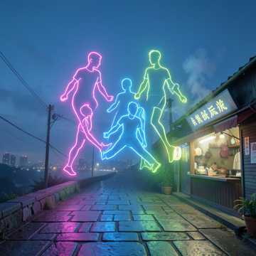 五个吵闹的标点-版本2