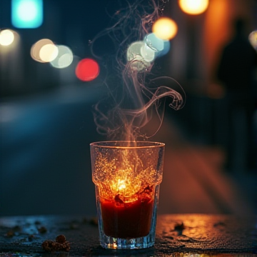 烟与酒的陪伴