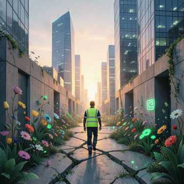 混凝土开花