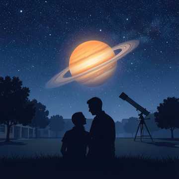 停电的星空观测