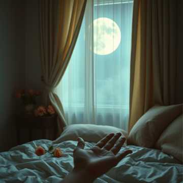 玫瑰晃动的夜晚