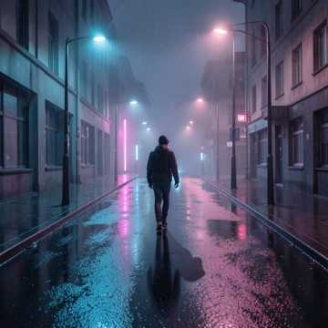 一格电量走夜路