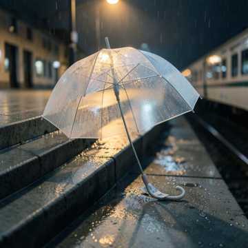玻璃雨伞