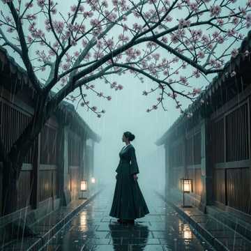 落梅曳影