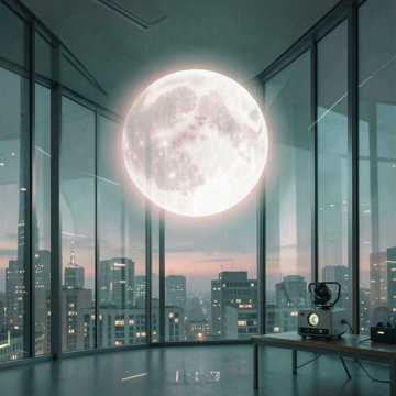 全息月亮 | Holographic Moon
