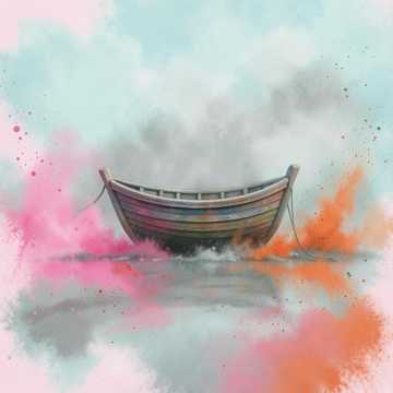 半盏月色