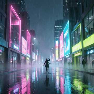 Neon Mist
