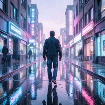 霓虹未眠人