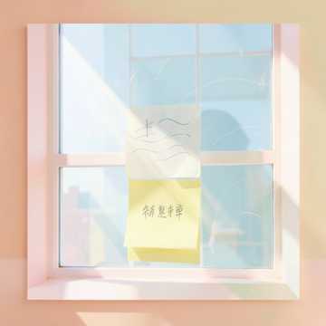 汽水气泡与便利贴