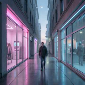 霓虹背面