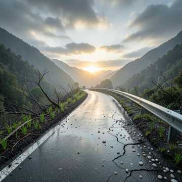 风暴后的路