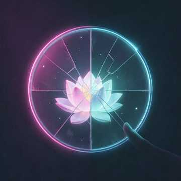 镜中花的裂痕