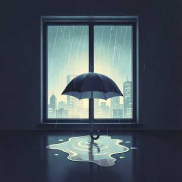 预报说有雨