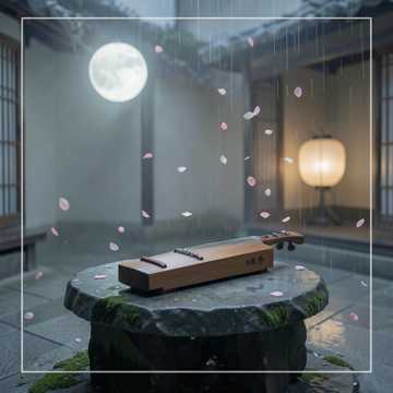 桃花弦上落霜