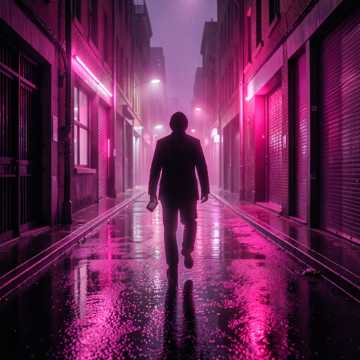 霓虹单行道