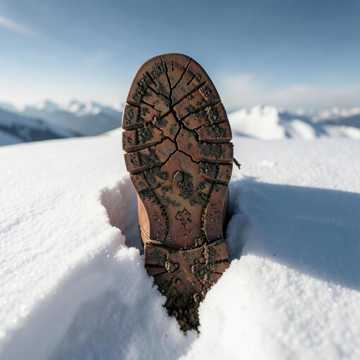 踏雪志山巅