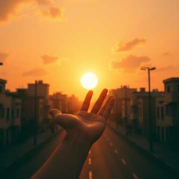 把夕阳送给你