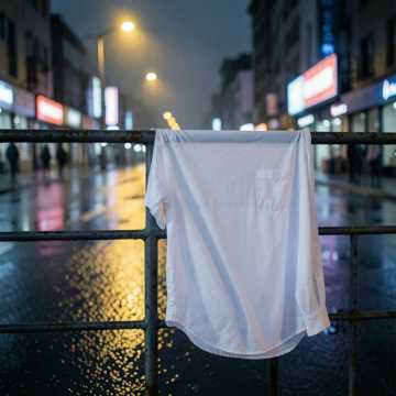 歌名：《街灯亮着》  主题： 都市夜晚、错过的恋人、独自思念-版本2