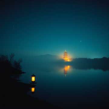 龙泉塔下的风
