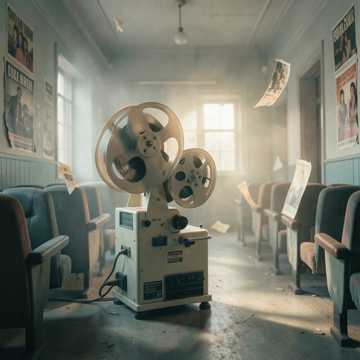 褪色放映机