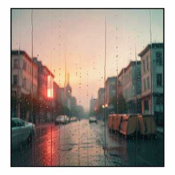 雨后玻璃