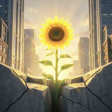 钢筋水泥的向日葵