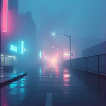 雾气剪影