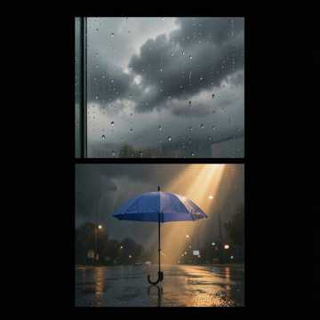 雨丝牵成线