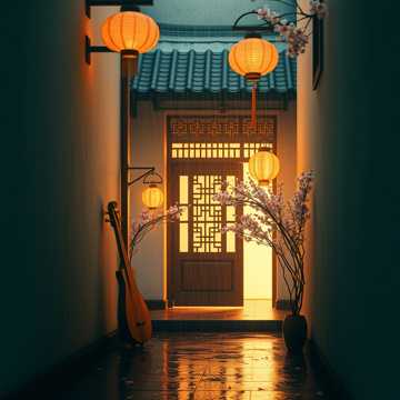 折花遇风