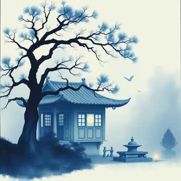 墨染青瓷