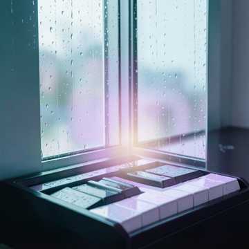 琴键下雨了