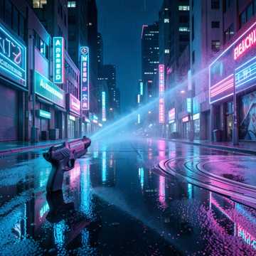 水枪冲向倒带城-版本2