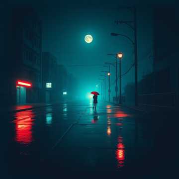 弦月单向街