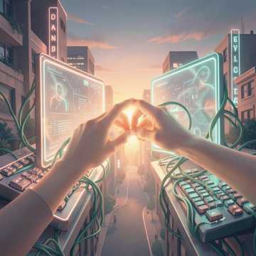 网恋到现实