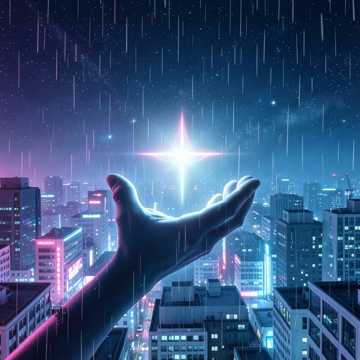 玻璃纸里的星光