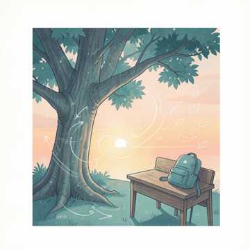 梧桐树下粉笔灰