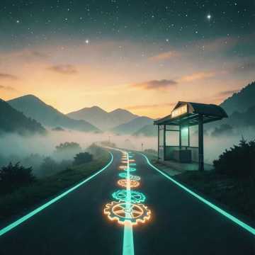 一路向野处