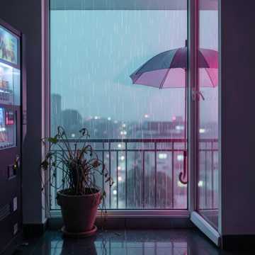 雨丝长出倒刺