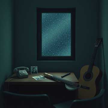 旧物落满雨声