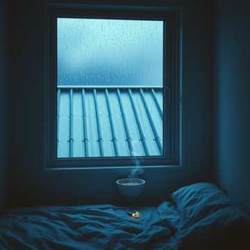雨敲寂寞铁皮