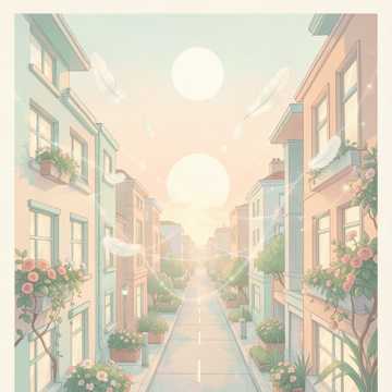 光羽轻轻落