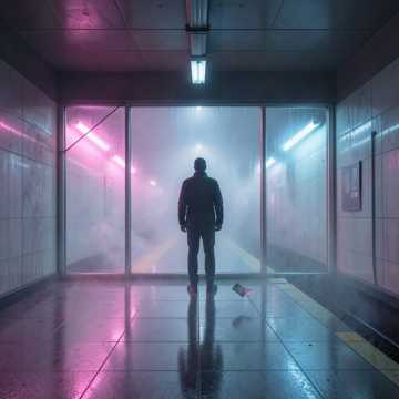 你隔着玻璃吻我的指纹