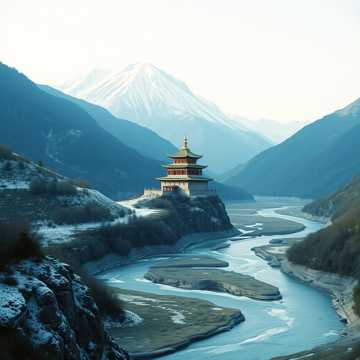恒山雪落浑源梦